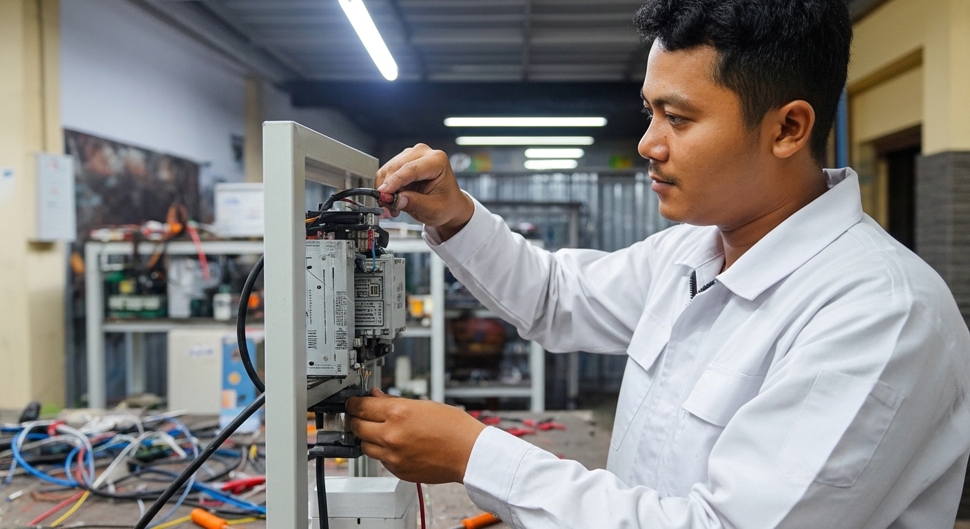 Komponen internal stabilizer listrik